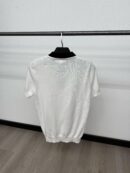 Casablanca Polo Small Logo White Black Kraag Brei