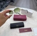 Cartier Diamond Green Zonnebril Gold