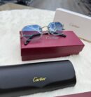 Cartier Diamond Blue Zonnebril Silver