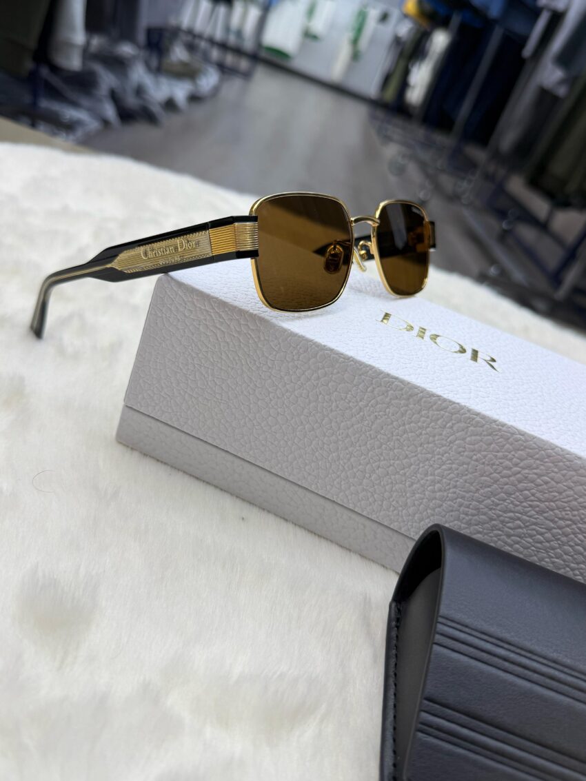 Christian Dior Zonnebril Label S2U Black Gold