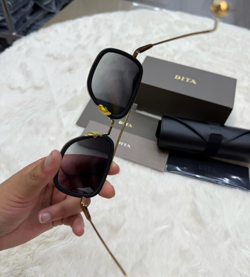 Dita Flight 006 Zonnebril Black Gold - Afbeelding 4