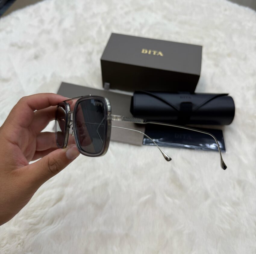 Dita Flight 006 Zonnebril Grey Silver - Afbeelding 4