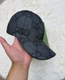 Gucci GG Ripstop Baseball Dark Grey