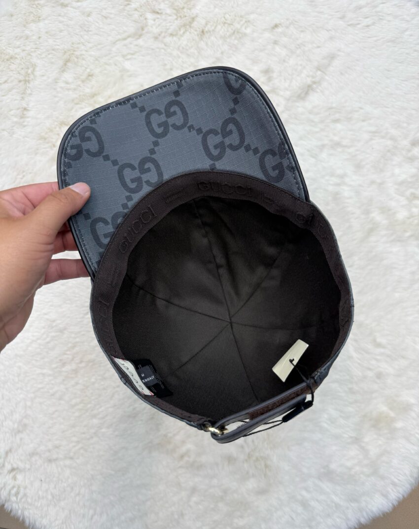 Gucci GG Ripstop Baseball Dark Grey - Afbeelding 5