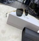 Cartier Aviator Gold Blue Glasses