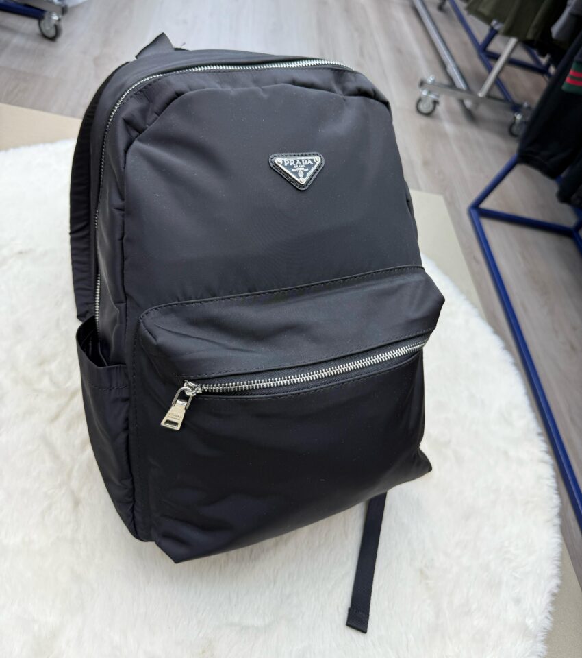 Prada Rugtas Rits Chroom - Afbeelding 2