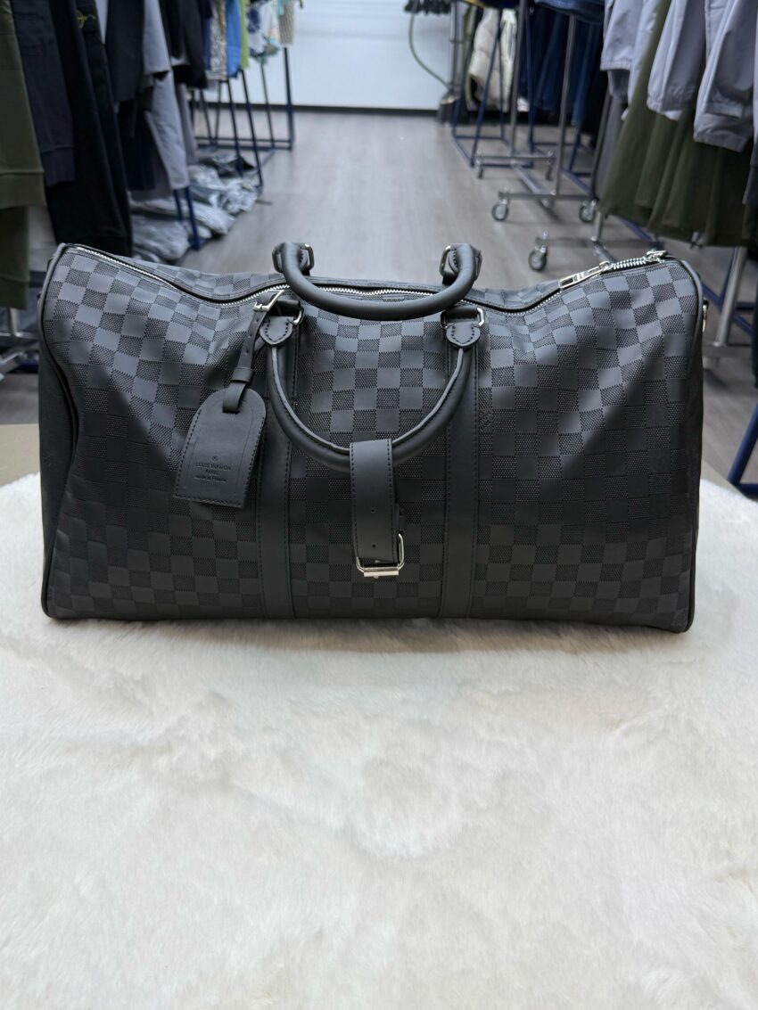 Louis Vuitton Vakantie Tas Black on Black Blokjes