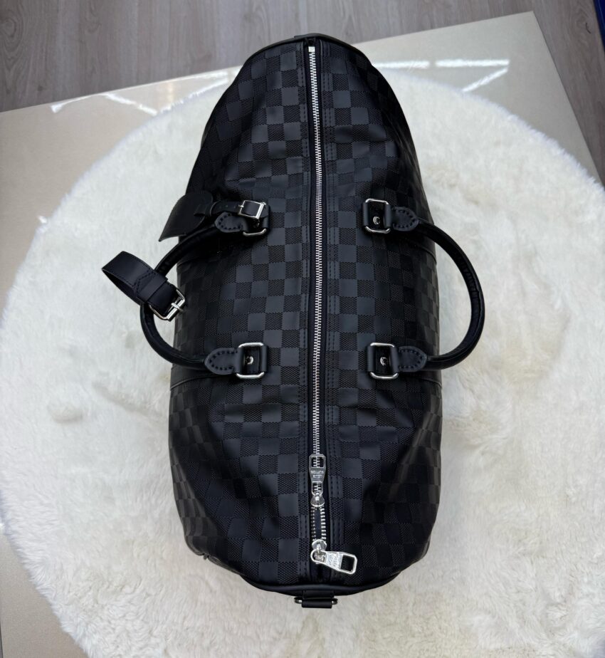 Louis Vuitton Vakantie Tas Black on Black Blokjes - Afbeelding 3