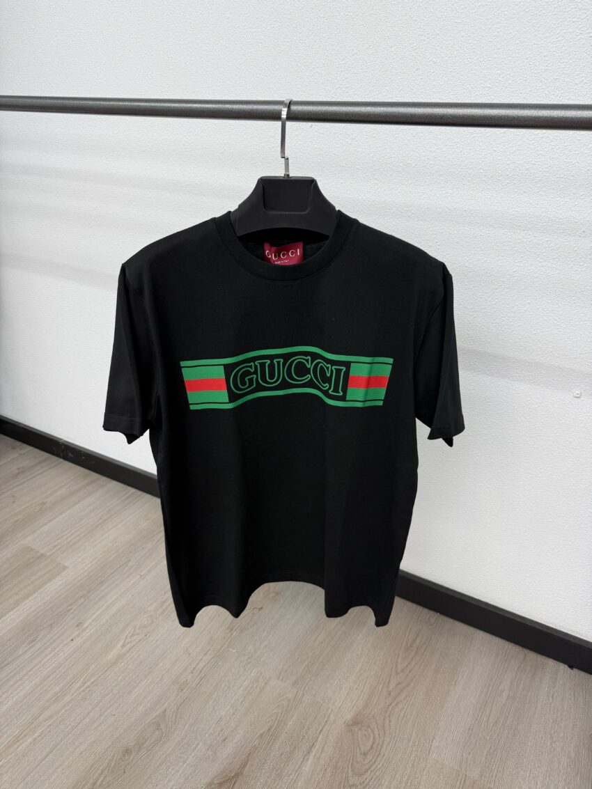 Gucci Mid Logo T-Shirt Black