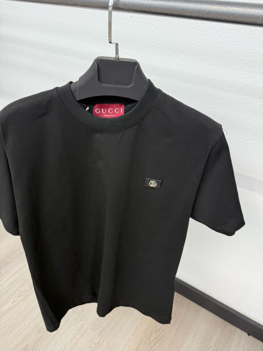 Gucci Steal Logo Black T-Shirt - Afbeelding 2