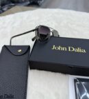 John Dalia Phil Silver Blue Glazen