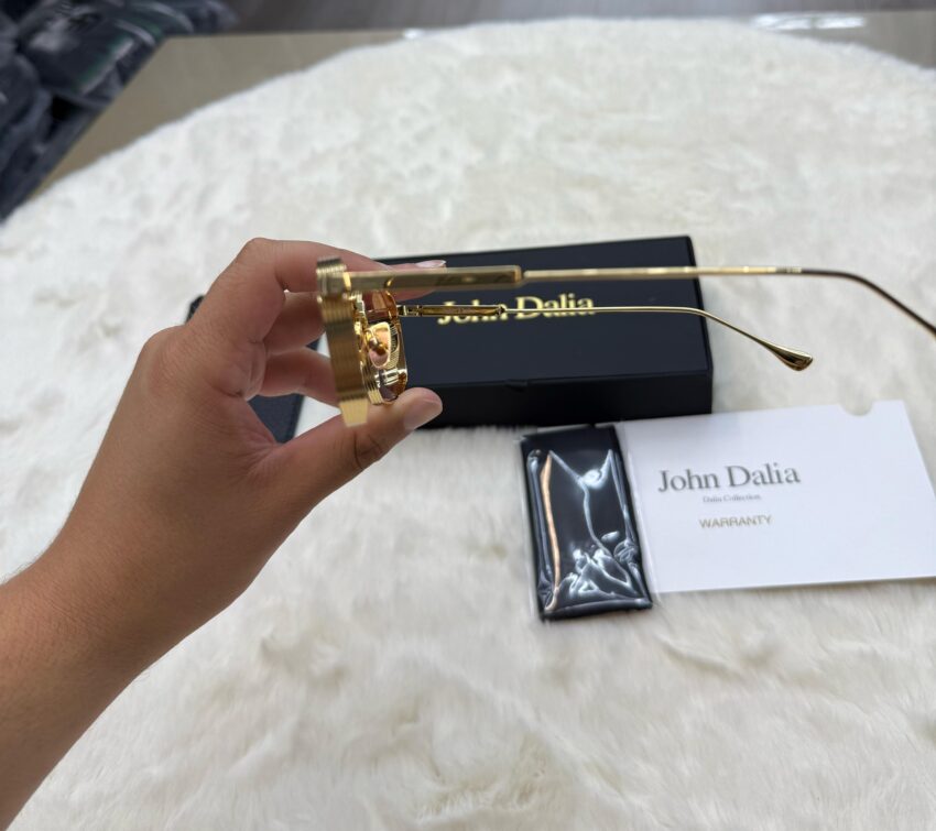 John Dalia Samuel Gold Roze Glazen - Afbeelding 4