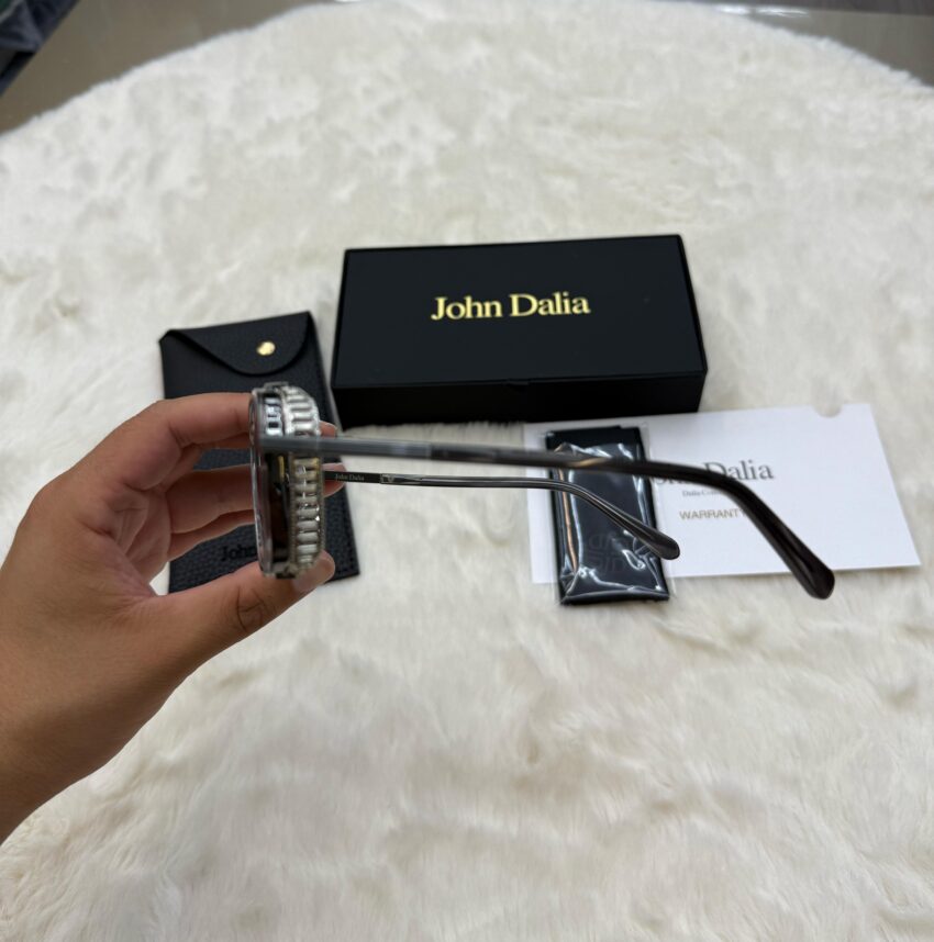 John Dalia Phil Silver Blue Glazen - Afbeelding 3
