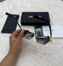 John Dalia Deannis Gold Blauwe Glazen