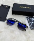 John Dalia Phil Silver Blue Glazen