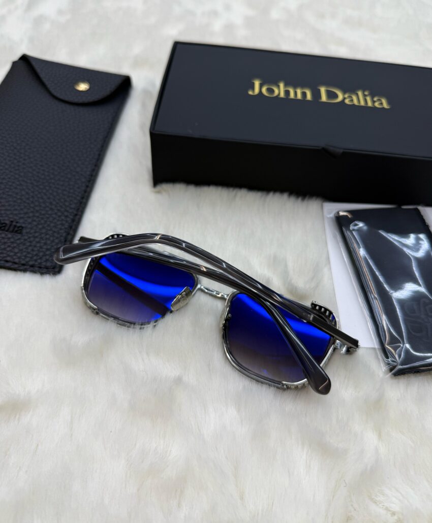 John Dalia Phil Silver Blue Glazen - Afbeelding 4