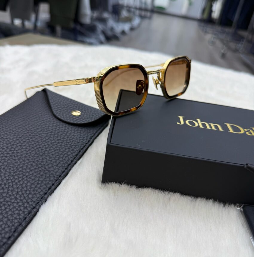 John Dalia Samuel Gold Bruine Rand Bruine Glazen