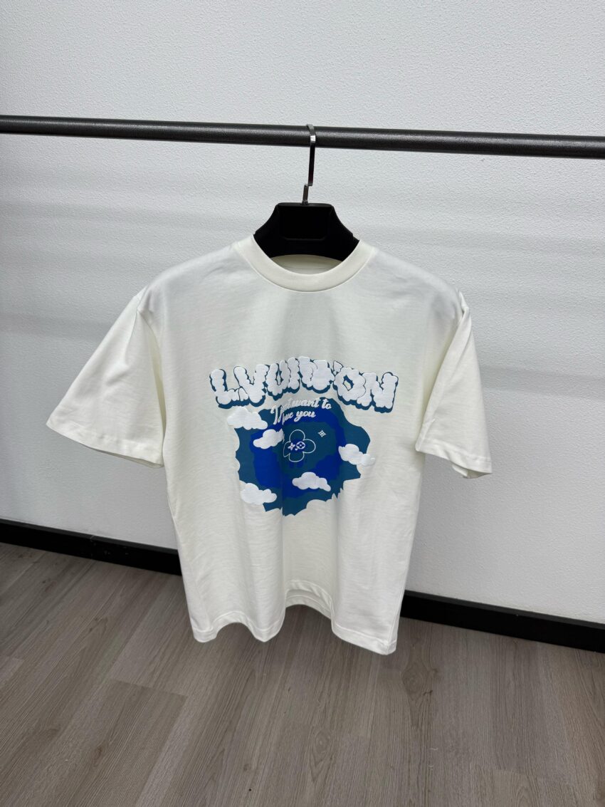 Louis Vuitton Mid Logo White T-Shirt