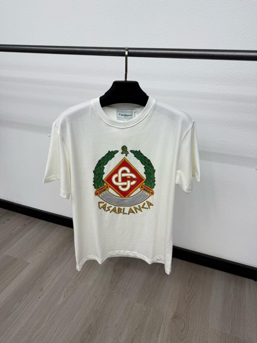 Casablanca Mid Logo T-Shirt White