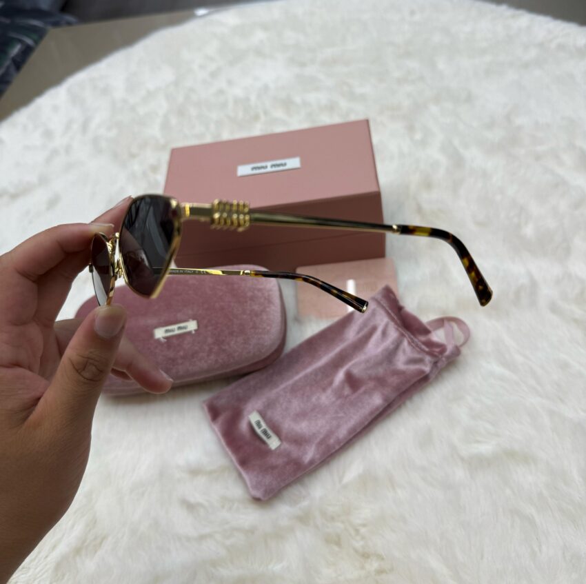 Miu Miu Logo 2 Zonnebril - Afbeelding 3
