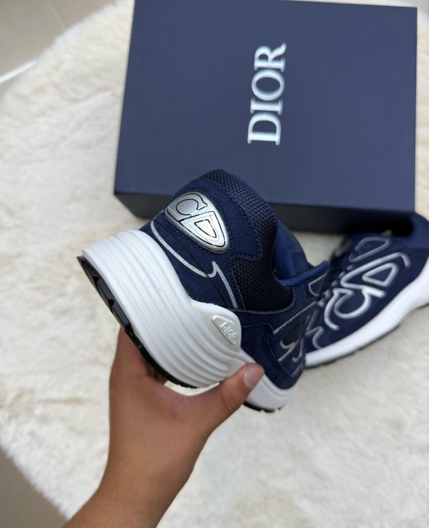 Christian Dior B30 Blue Suede - Afbeelding 3