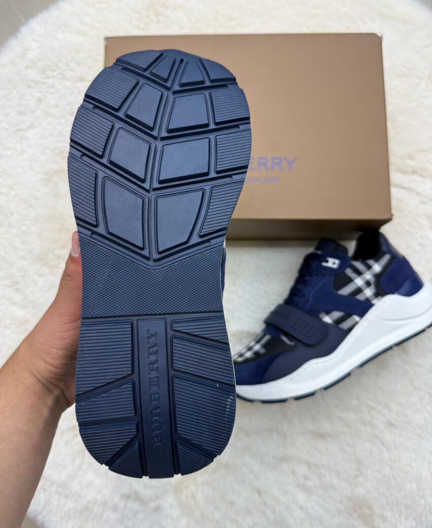 Burberry Blue Sneakers - Afbeelding 4