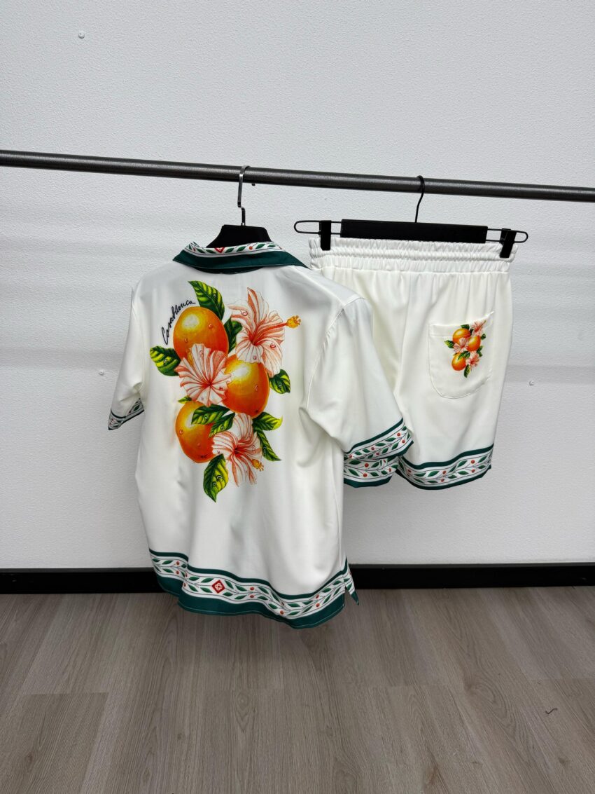 Casablanca White Green Orange Zomerset - Afbeelding 2