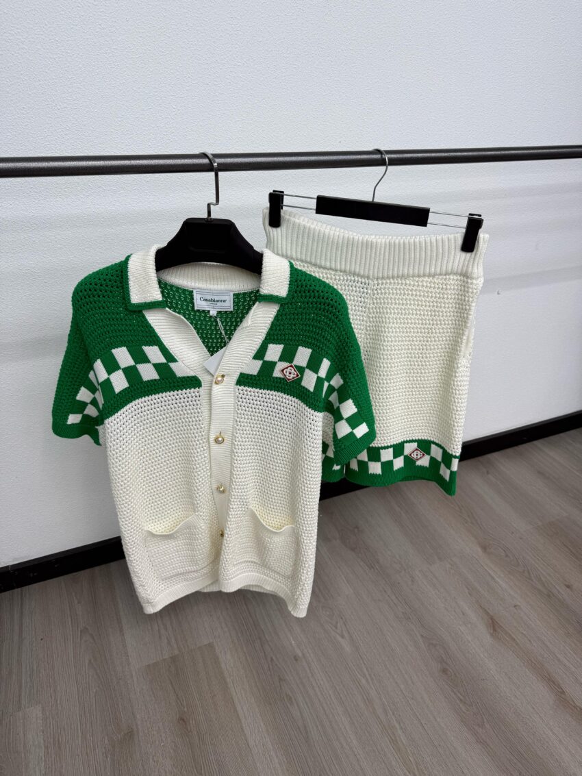 Casablanca Zomerset Groen Wit