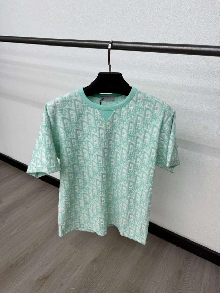 Christian Dior Big Oblique T-Shirt Mint