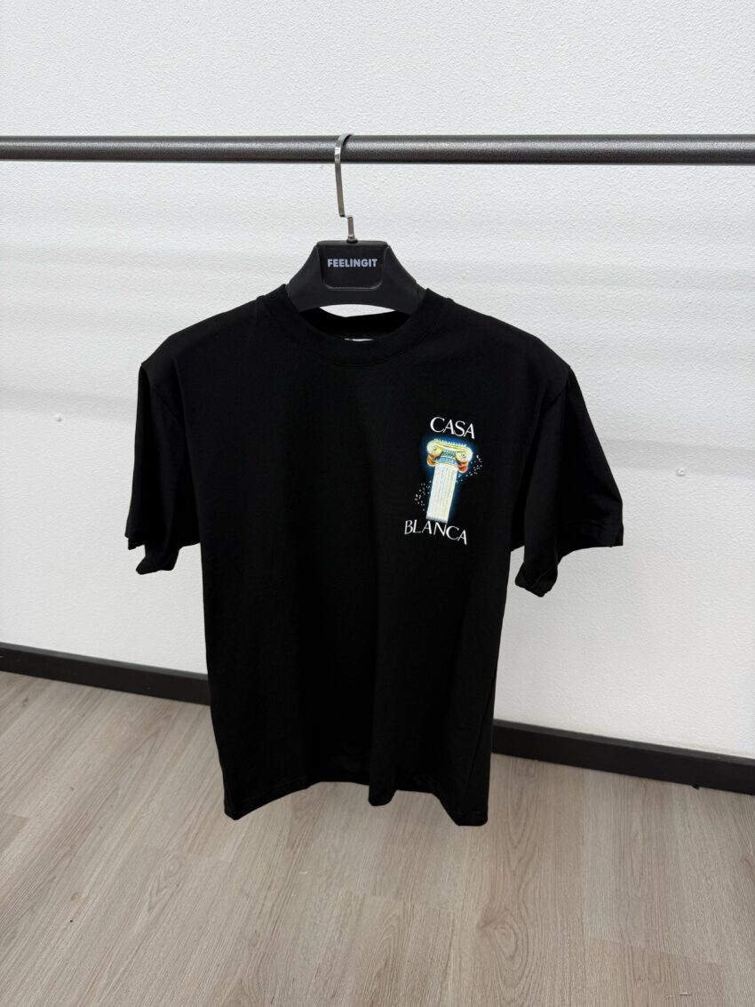 Casablanca Paal Black T-Shirt