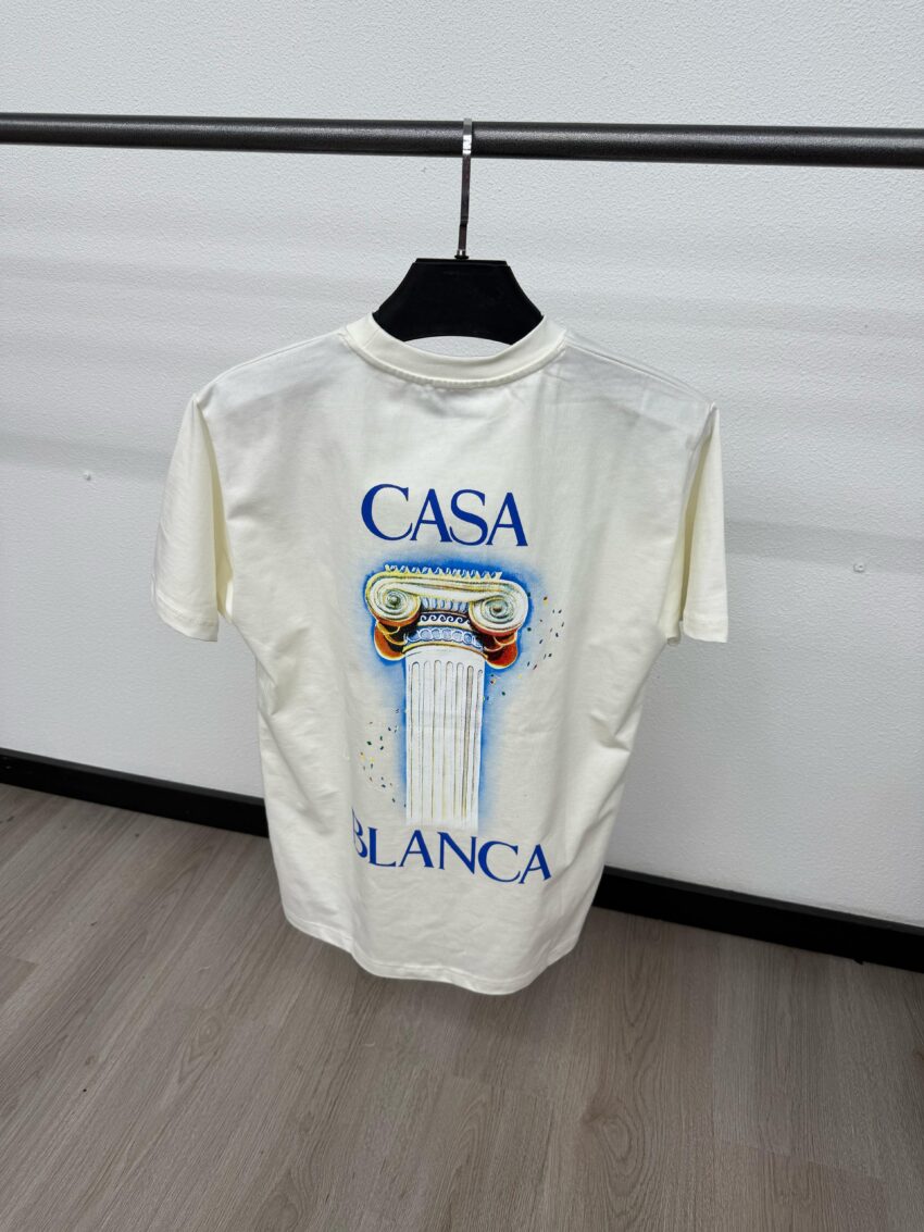 Casablanca Paal White T-Shirt - Afbeelding 2