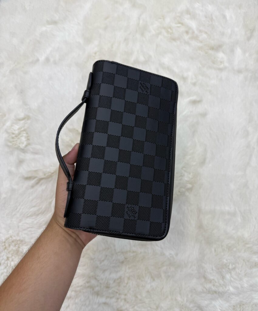Louis Vuitton Handtas Black on Black Blokjes - Afbeelding 2