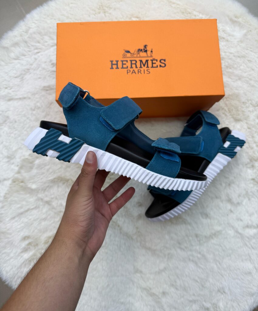 Hermes Blue Sandals - Afbeelding 2