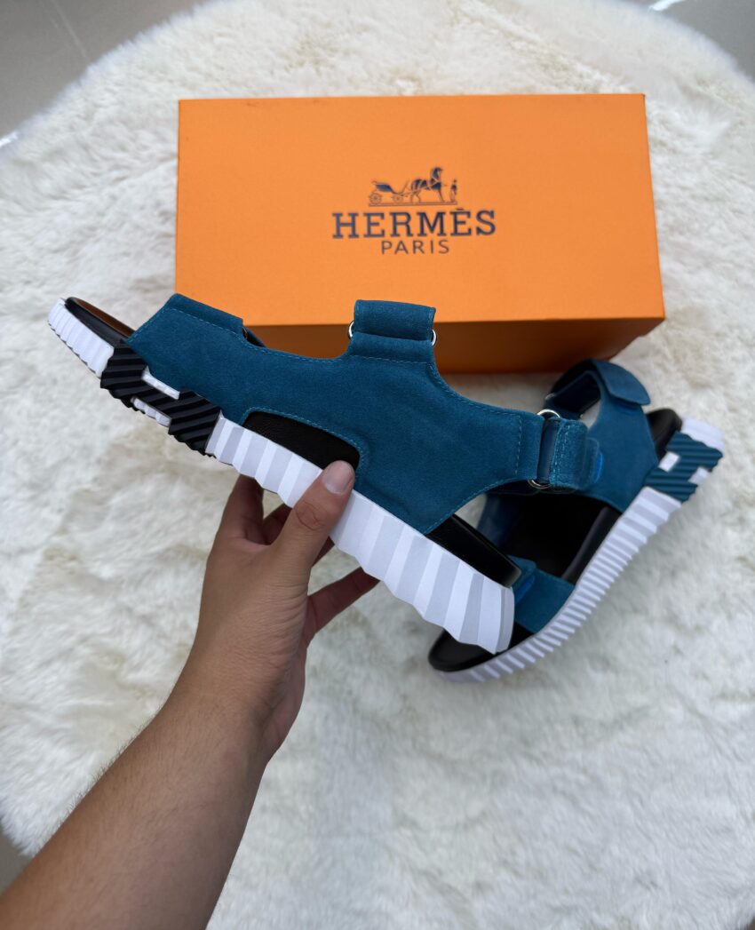 Hermes Blue Sandals - Afbeelding 3