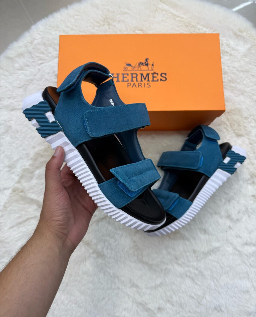 Hermes Blue Sandals