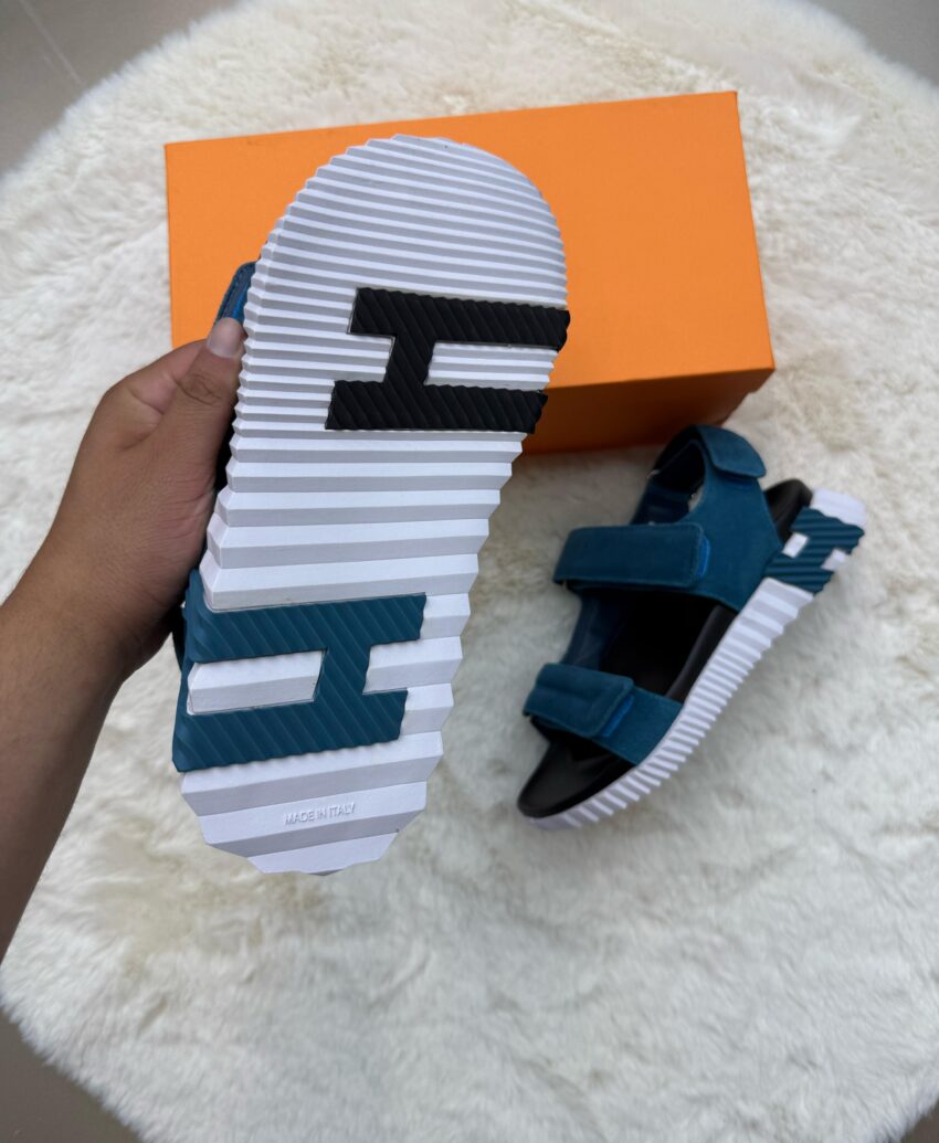 Hermes Blue Sandals - Afbeelding 4