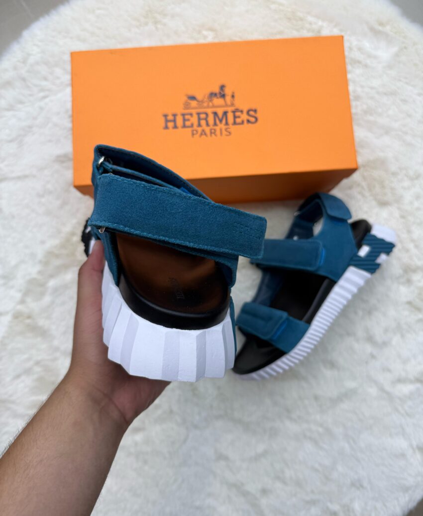 Hermes Blue Sandals - Afbeelding 5