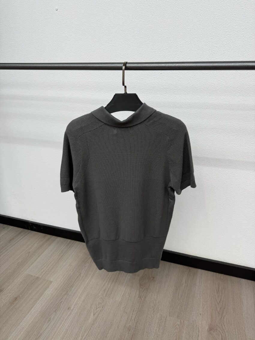 Stone Island Polo Antraciet Grey - Afbeelding 2