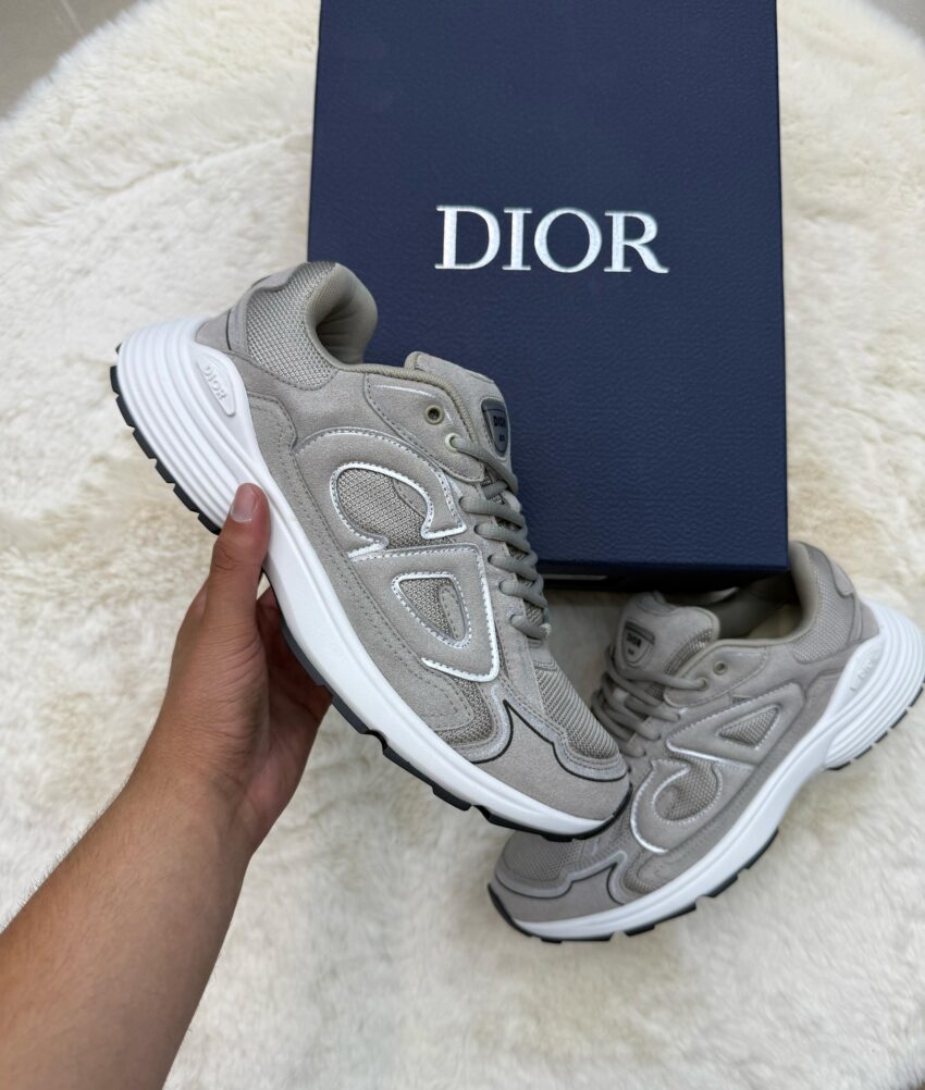Christian Dior B30 Suede Grijs