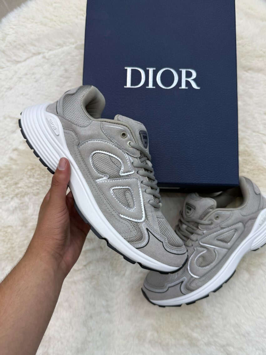 Christian Dior B30 Suede Grijs