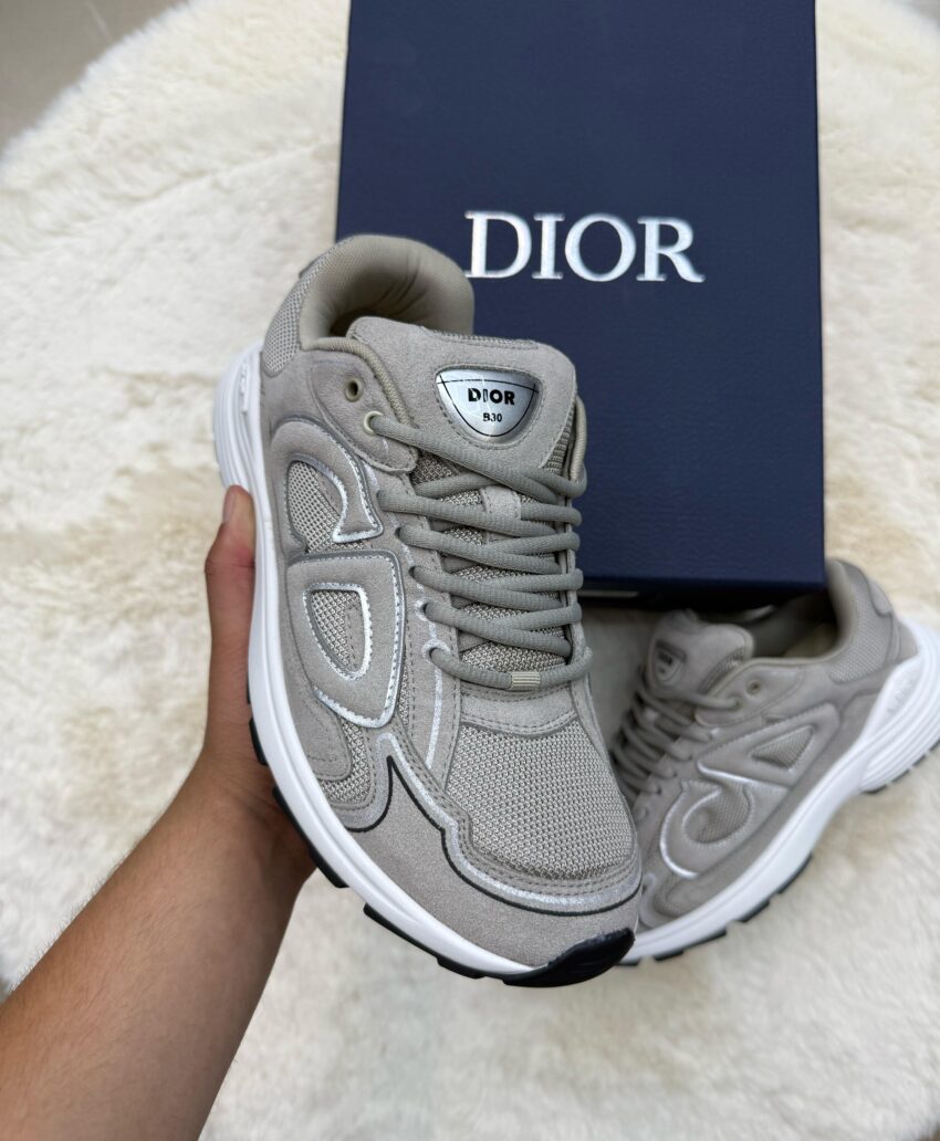 Christian Dior B30 Suede Grijs - Afbeelding 2