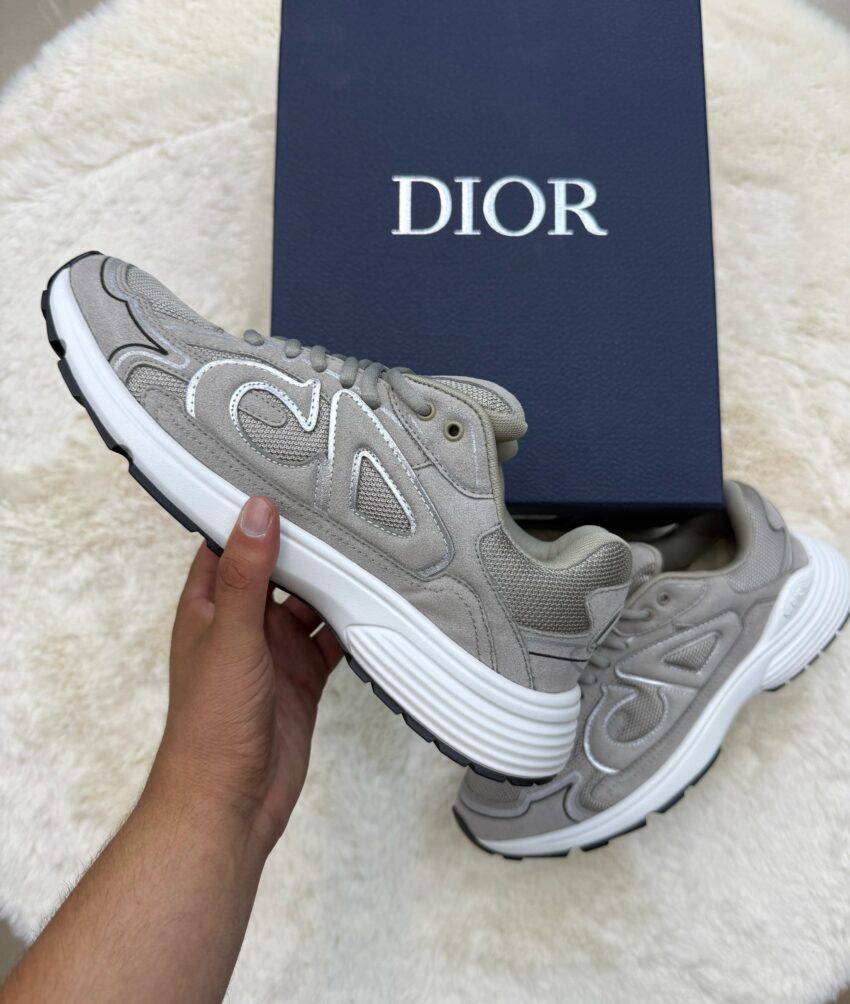 Christian Dior B30 Suede Grijs - Afbeelding 3