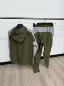 Under Armour Trainingspak Green Grey Sides