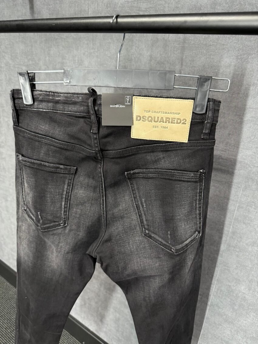 Dsquared2 Black Jeans Beige Label - Afbeelding 4