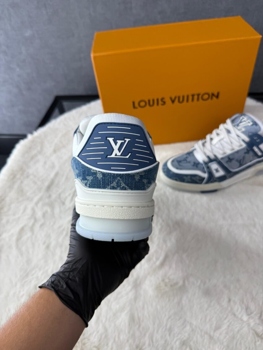 Louis Vuitton Runners Blue Monogram - Afbeelding 5