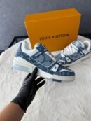 Louis Vuitton Runners Blue Monogram