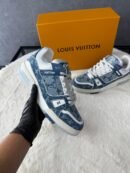 Louis Vuitton Runners Blue Monogram