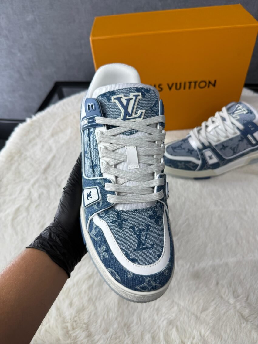 Louis Vuitton Runners Blue Monogram - Afbeelding 3