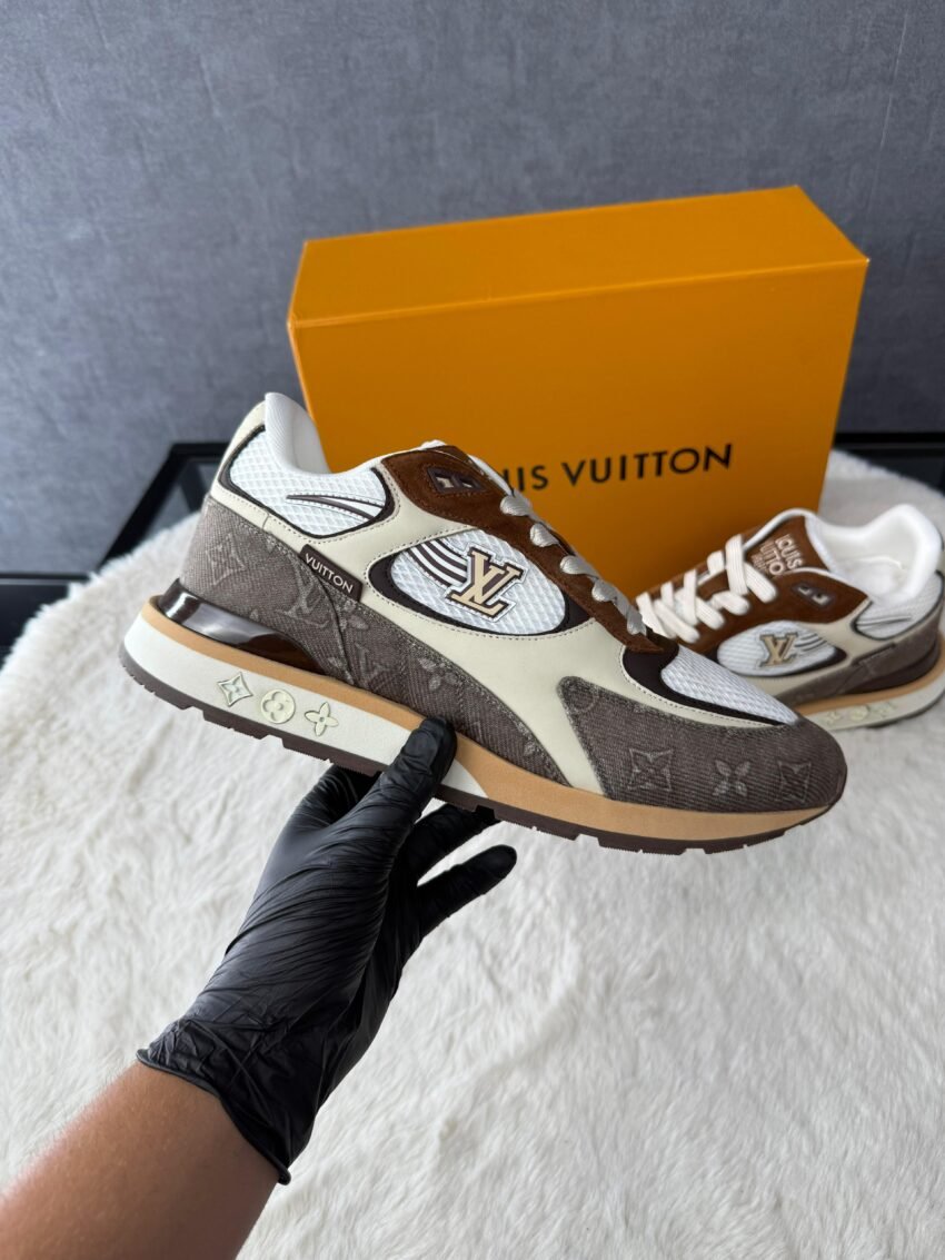 Louis Vuitton Run Away Sneakers Brown - Afbeelding 2