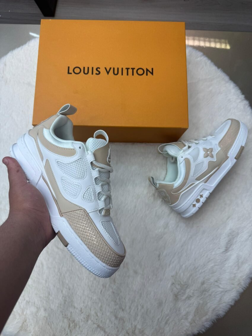 Louis Vuitton Skate Runners Beige - Afbeelding 2
